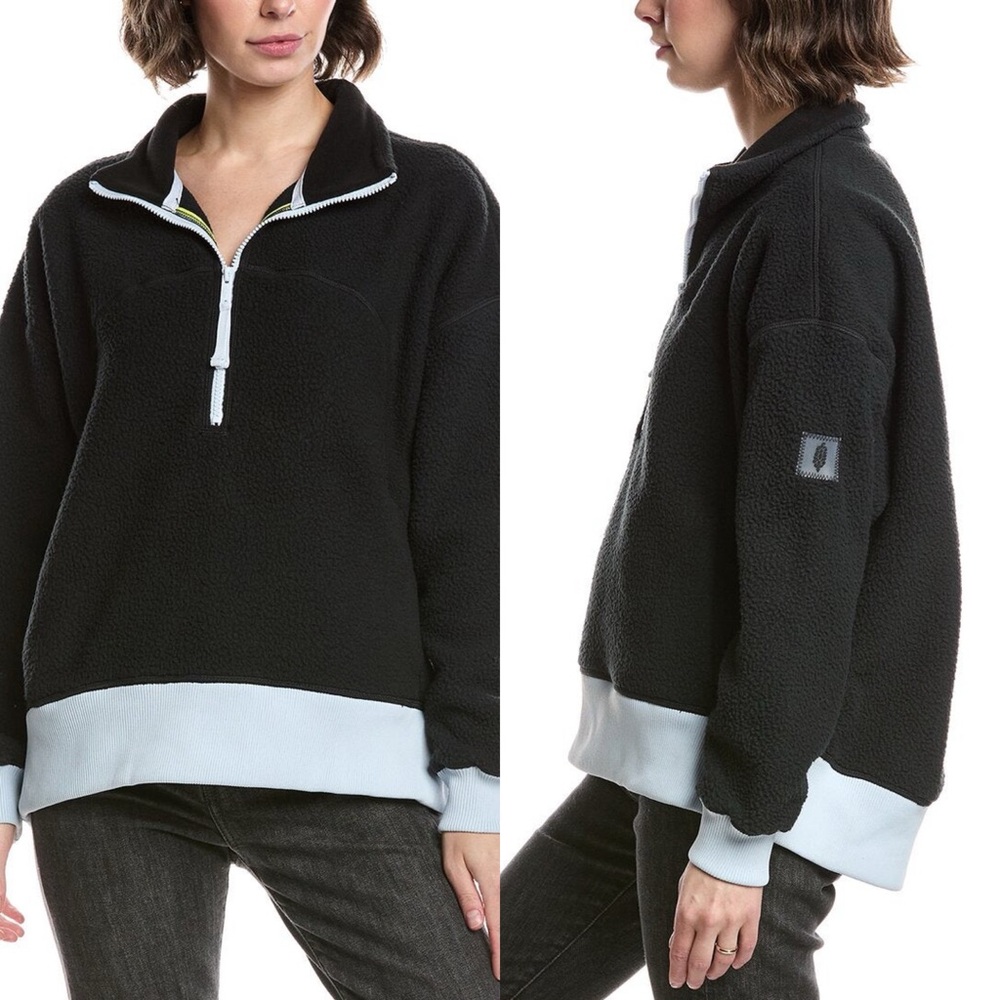 Free People Hit The Slopes 1/4-Zip Pullover